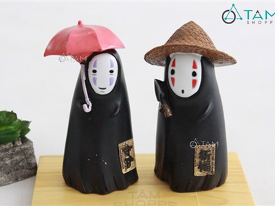 Tượng Vô diện Nhật Bản đi mưa CO-TVD-01